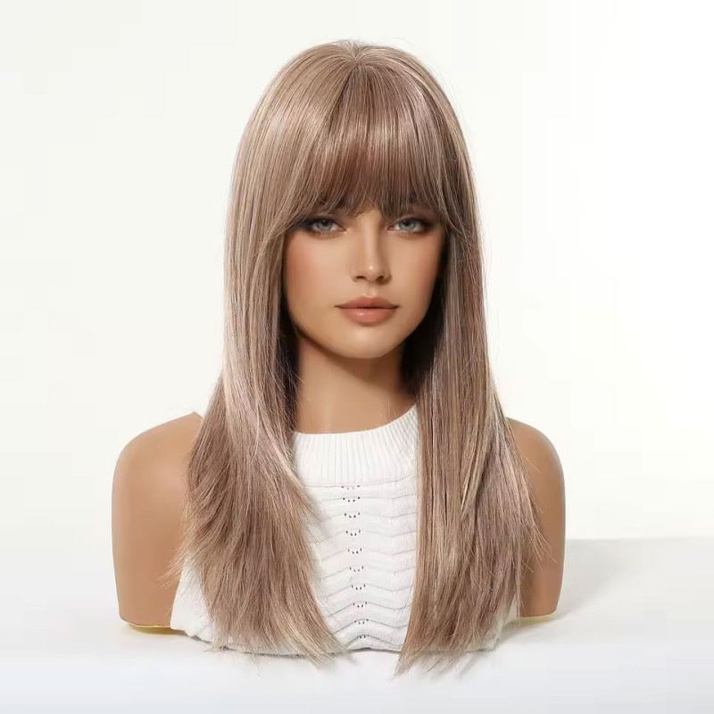 Louane light brown wig - Crossdresser Wigs