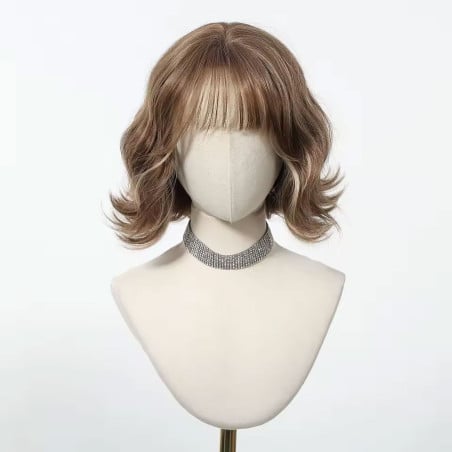 Perruque chatain clair Jane - Perruques pour travestis