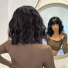 Perruque brune Rosalie - Perruques brunes pour travestis