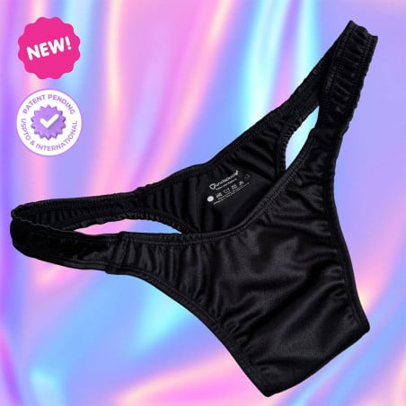 Everyday Black Tucking String - Tucking Underwear : Gaffs, Thongs & Tucking Panties