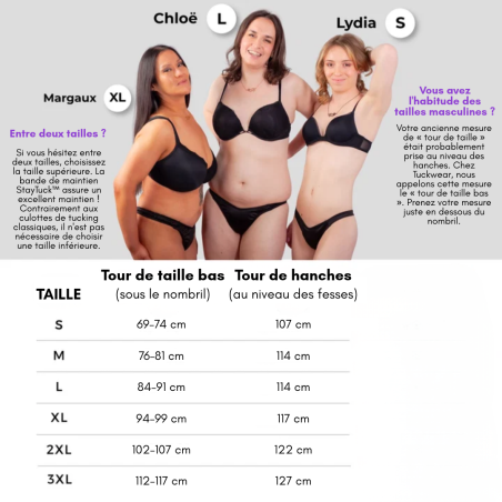 Everyday Black Tucking String - Tucking Underwear : Gaffs, Thongs & Tucking Panties