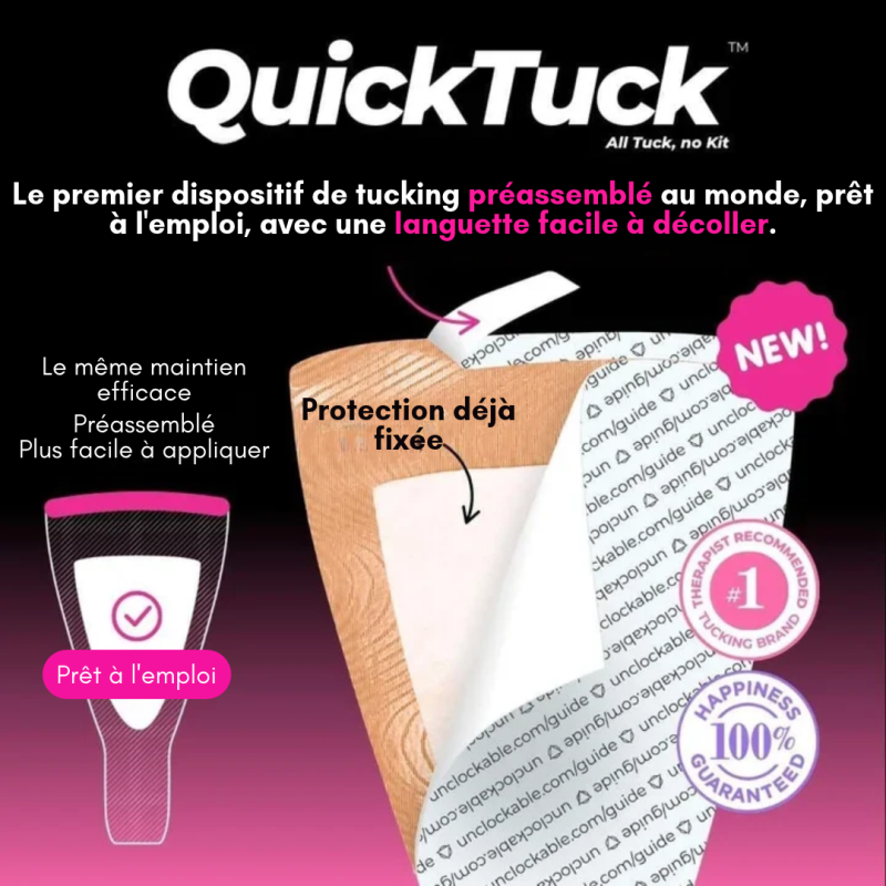 QuickTuck (7 tucks) - Tucking Underwear : Gaffs, Thongs & Tucking Panties