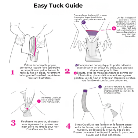 QuickTuck (7 tucks) - Tucking Underwear : Gaffs, Thongs & Tucking Panties