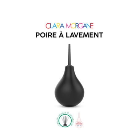 Poire à lavement Clara Morgane - Poires à lavement pour travestis