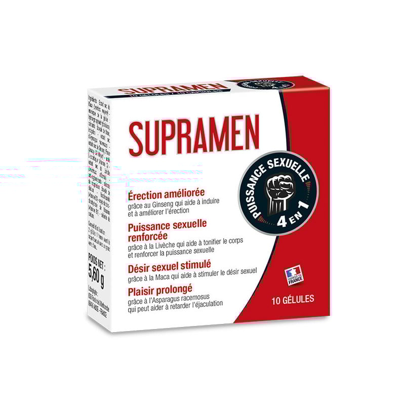 Supramen 10 capsules - Aphrodisiacs for cross-dressers
