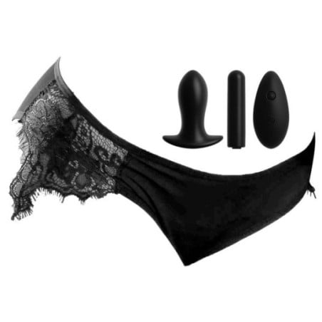 Remote Princess Plug Panties - Vibrating plugs for cross-dressers