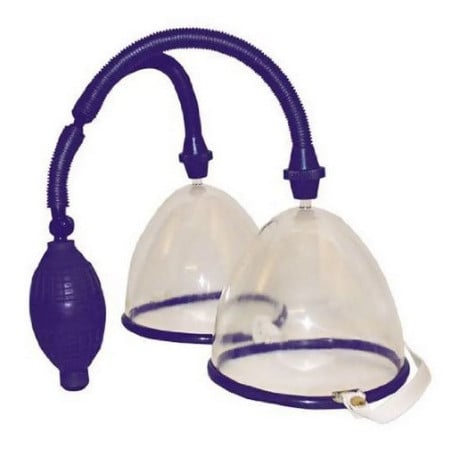 Double breast pump purple - Breast Pumps