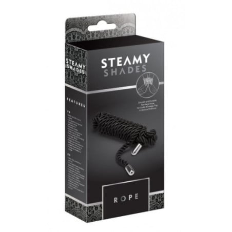 Silky black tie - Handcuffs for cross-dressers Silky black tie - Handcuffs for cross-dressers