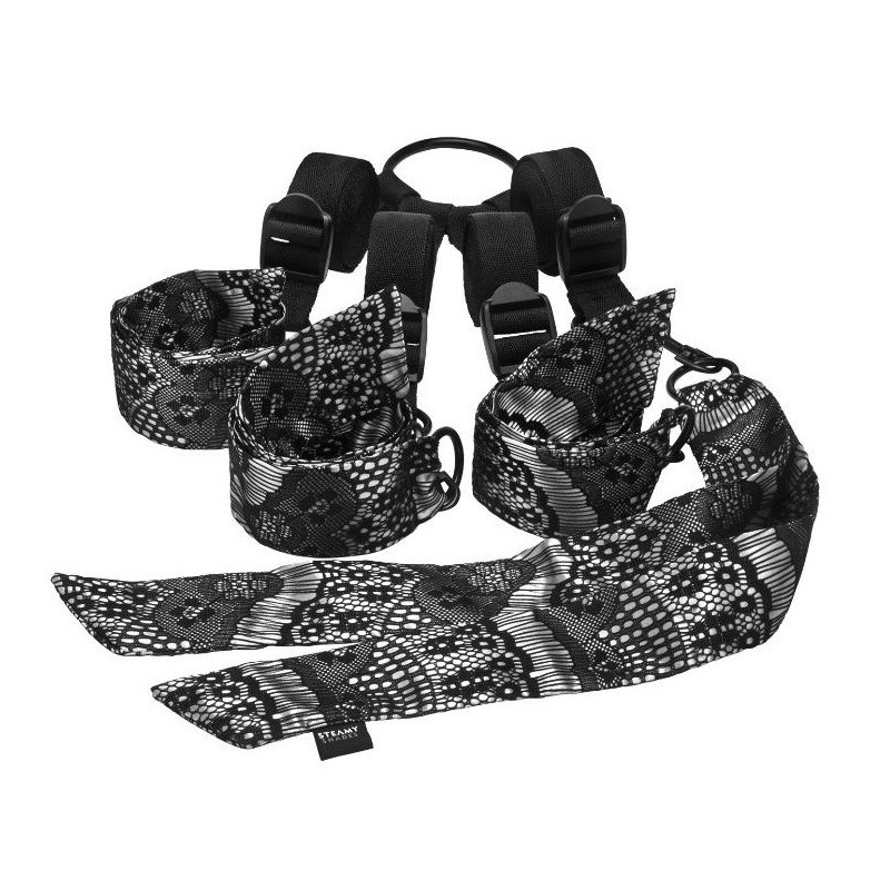 Links under the bed - Handcuffs for cross-dressers