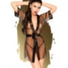 Peignoir Midnight Mirage Noir - Peignoir Midnight Mirage Noir -