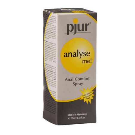 Spray anal Pjur Analyse me (20 ml) - Lubrifiants intimes pour travestis Spray anal Pjur Analyse me (20 ml) - Lubrifiants intimes pour travestis