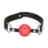 Ball Gag rouge respirable - Baillons boules pour travestis Ball Gag rouge respirable - Baillons boules pour travestis