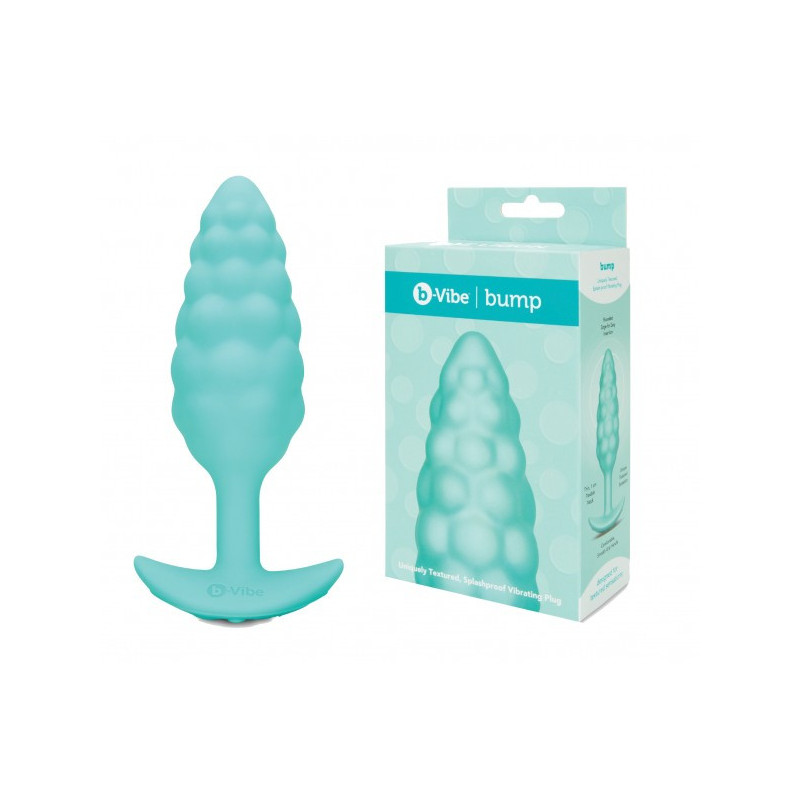 Bump Mint Anal Plug - Vibrating plugs for cross-dressers