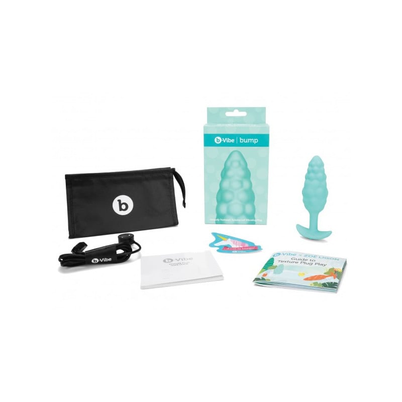 Bump Mint Anal Plug - Vibrating plugs for cross-dressers