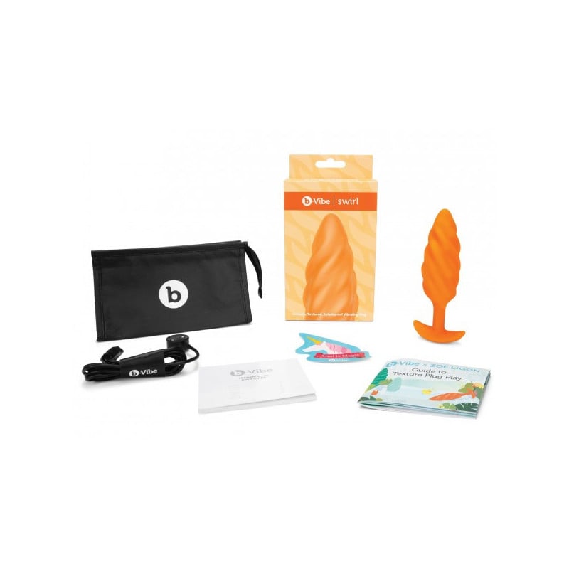 Plug anal Swift Orange - Vibrating plugs for cross-dressers