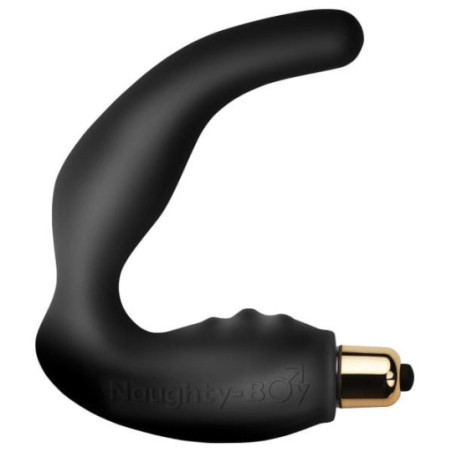 Naughty-Boy Vibrant in black silicone - Vibrating plugs for cross-dressers
