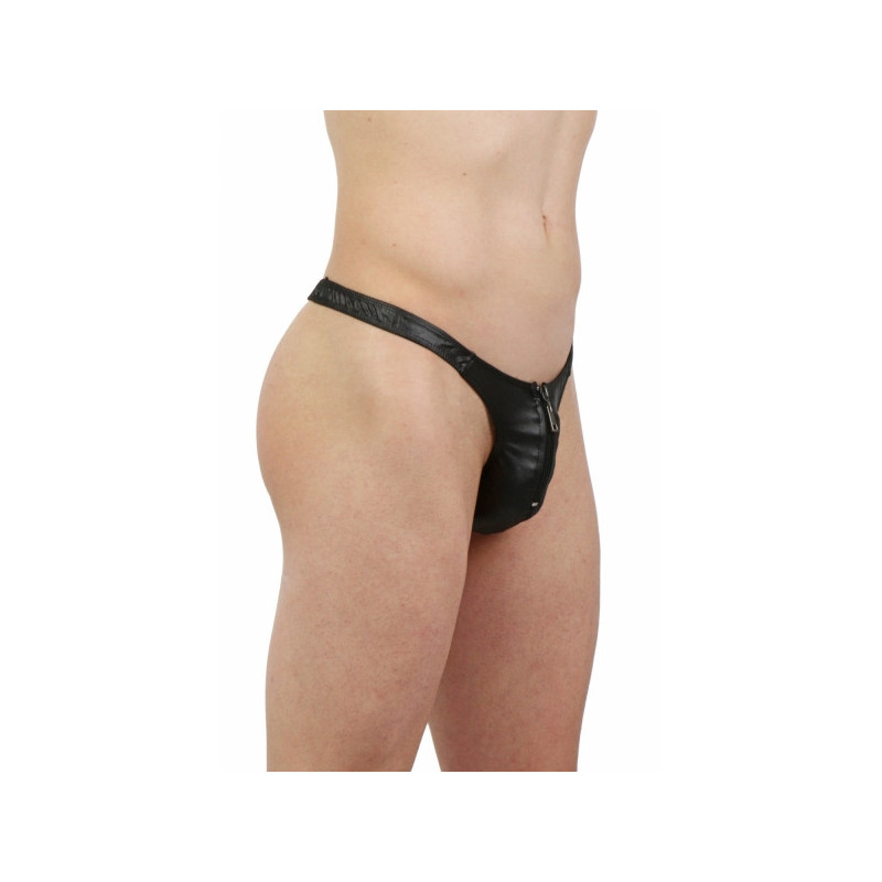 Zippered Thong - Panties & Thongs for cross-dressers