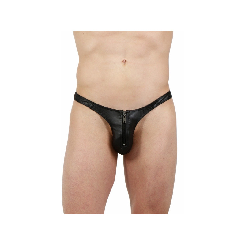 Zippered Thong - Panties & Thongs for cross-dressers