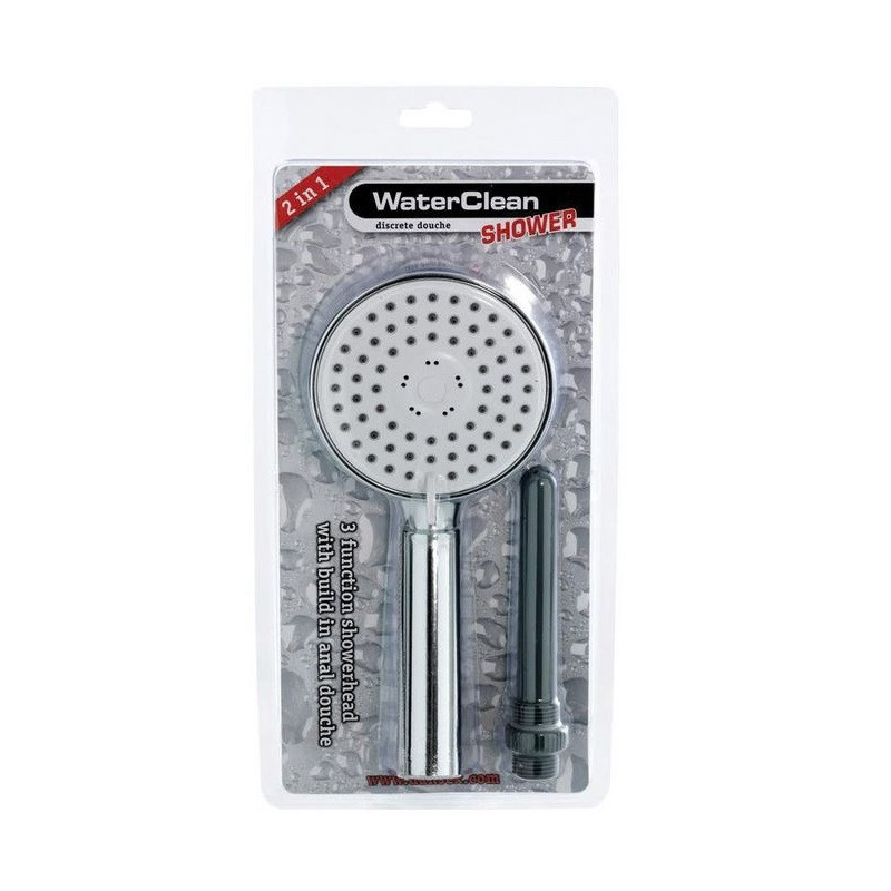 Discreet shower nozzle