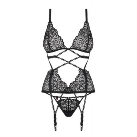 Corset avec Jarretières Mixty - Corsets pour travestis Corset avec Jarretières Mixty - Corsets pour travestis