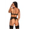 Ensemble Basitta 3 pièces - Ensemble lingerie sexy pour travestis Ensemble Basitta 3 pièces - Ensemble lingerie sexy pour travestis
