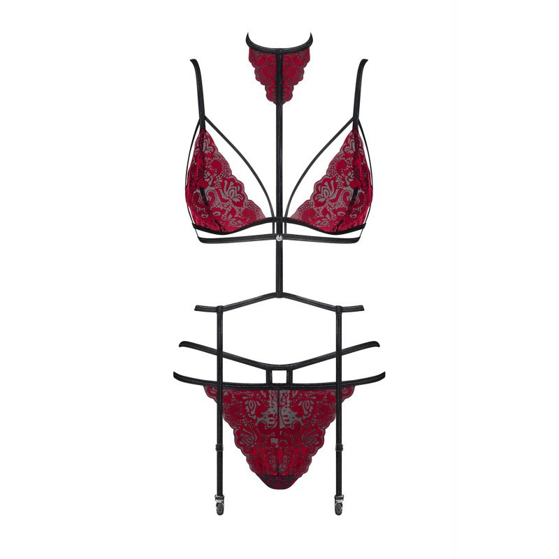 Sugestina 3-piece set - Sexy set for cross-dressers