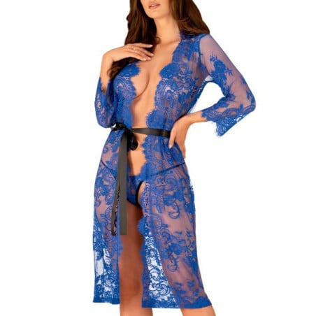 Cobaltess Dressing Gown - Nuisettes pour travestis