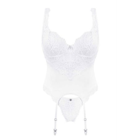 Corset Amor Blanco - Corsets pour travestis