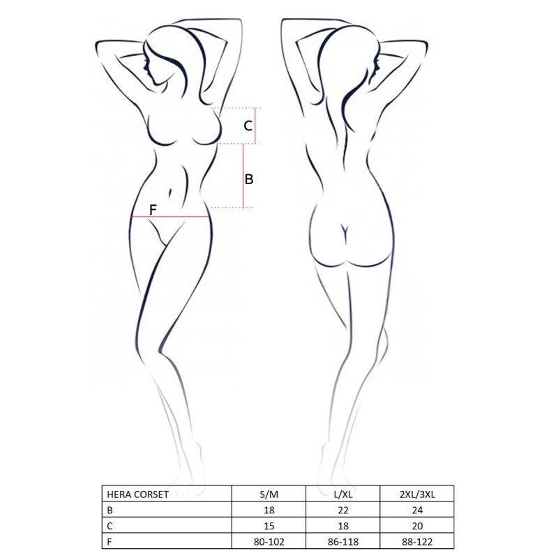 Hera Pink Suspender and Thong - Corsets for cross-dressers