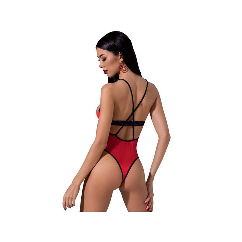 Red Body Femmina - Sexy bodysuits for cross-dressers