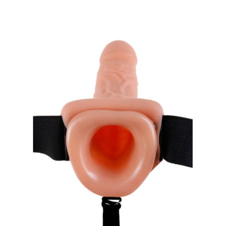 Vibrating belt dildo 29 cm - Godes ceintures pour travestis