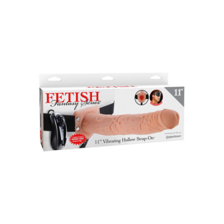 Vibrating belt dildo 29 cm - Belt dildos for cross-dressers Vibrating belt dildo 29 cm - Belt dildos for cross-dressers