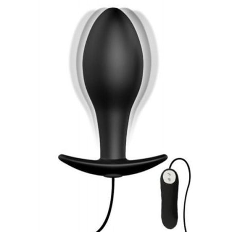 Vibrating plug with remote control - Plugs vibrants pour travestis