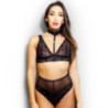 Tanga en dentelles taille haute - Tanga en dentelles taille haute -