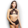 Crossed Underwired Bra - Sexy bras Crossed Underwired Bra - Sexy bras