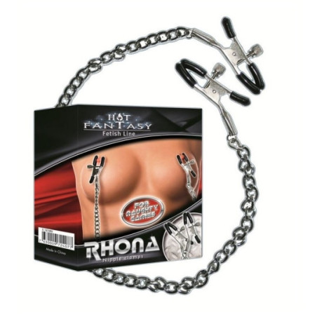 Rhona breast clamps - Pinces à tétons pour travestis