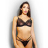Culotte Tulle Dos Ouvert Avec Noeud - Culotte Tulle Dos Ouvert Avec Noeud -