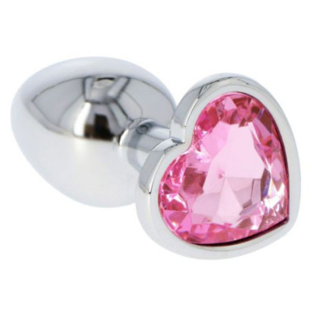 Pink Heart Plug - Jewelry plugs for cross-dressers Pink Heart Plug - Jewelry plugs for cross-dressers