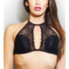 Soutien Gorge Bralette Dentelle Tulle Noir - Soutien Gorge Bralette Dentelle Tulle Noir -