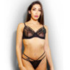 Soutien Gorge Armatures Noir Tulle Et Dentelle - Soutiens-gorge sexy pour travestis Soutien Gorge Armatures Noir Tulle Et Dentelle - Soutiens-gorge sexy pour travestis