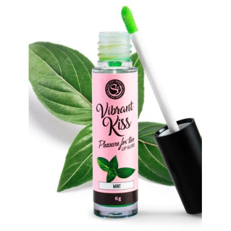 Vibrating Mint Lip Gloss - Stimulants