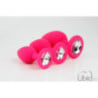 Set de 3 plugs Anals roses Joyas - Plugs bijoux pour travestis Set de 3 plugs Anals roses Joyas - Plugs bijoux pour travestis