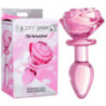 Pink Glass Anal Plug - Jewelry plugs for cross-dressers Pink Glass Anal Plug - Jewelry plugs for cross-dressers