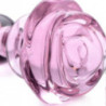 Pink Glass Anal Plug - Jewelry plugs for cross-dressers Pink Glass Anal Plug - Jewelry plugs for cross-dressers