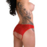 Culotte ouverte rouge Nicolette - Culotte ouverte rouge Nicolette -