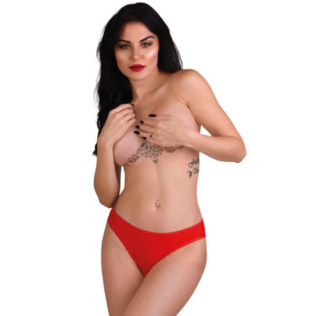 Culotte ouverte rouge Nicolette -