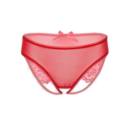 Culotte ouverte rouge Nicolette -