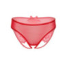 Culotte ouverte rouge Nicolette - Culotte ouverte rouge Nicolette -