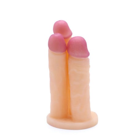 Gode triple Cox - Godes XXL pour travestis Gode triple Cox - Godes XXL pour travestis