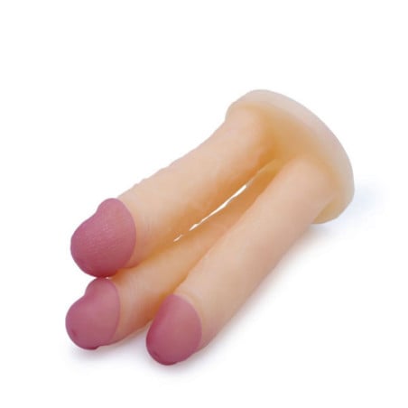 Cox triple dildo - Godes XXL pour travestis